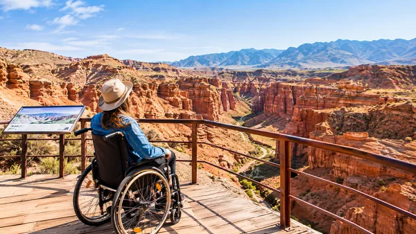 Accès en fauteuil roulant