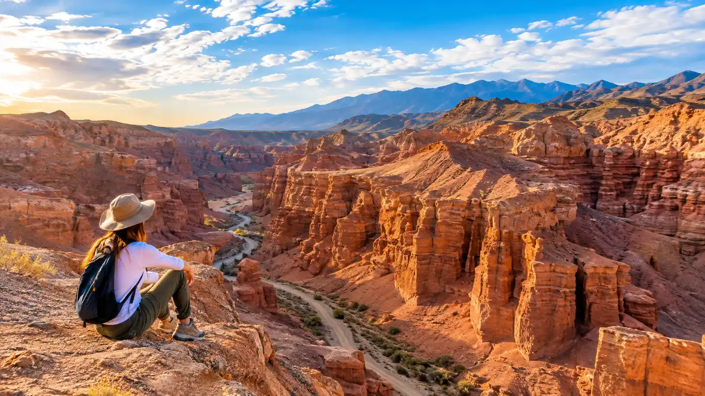 Comment se rendre au canyon de Charyn depuis Almaty : distance, bus et guide de conduite