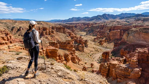Marche sur la crête supérieure